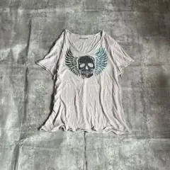 ザディグ エ ヴォルテール スカル 骸骨 Tシャツ レディースXLのサムネイル