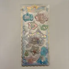 【匿名配送】サンリオ　シナモロール　キラキラウォーターinシール　シナモン