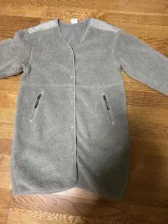 FIRST DOWN フリースジャケット グレー