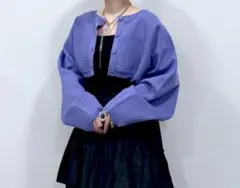 PAGEBOY ボレロカーディガン ラベンダー