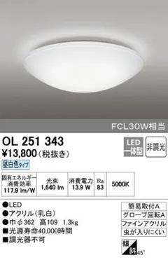 新品未使用 オーデリック OL251758R 人感センサー付シーリングライト 新品未使用 オーデリック OL251758R 人感センサー付シーリングライト