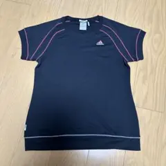 adidas CLIMLITE ブラック Tシャツ UK12