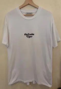 【希少】オニツカタイガー　ロゴTシャツ