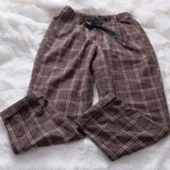 グラミチ チェック パンツ M