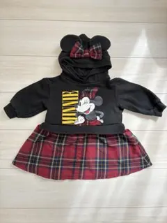 BABYDOLL ミニーマウス パーカー ワンピース 90cm