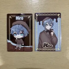 カラフルピーチ　ヒロ　バレンタイン　トレカ2枚セット