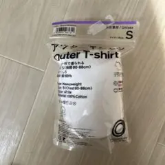 ファミマ　アウターTシャツ　ユニセックス　Tシャツ　サイズS 白Tシャツ