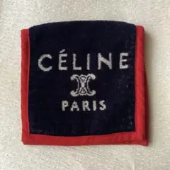 セリーヌ　CELINE ポシェチーフ　マカダム ロゴ　ネイビー　タオルポーチのサムネイル