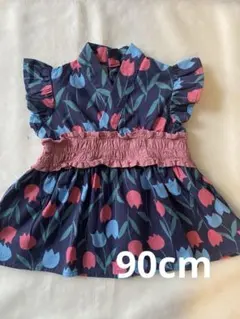 futafuta ベビー浴衣風ワンピース