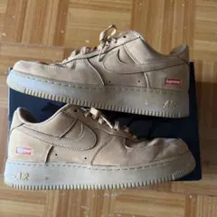 supreme×Nike Air Force 1 Low フラックス ウィート