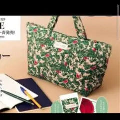 【新品未使用】InRed インレッド 付録♡ポール&ジョー花柄トートバッグ