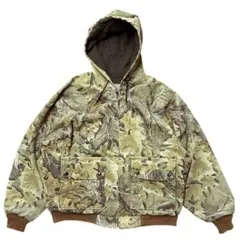 90s REDHEAD レッドヘッド リアルツリー ベロア パーカー