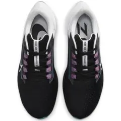 【美品】NIKE・ナイキ・ランニングシューズ・ブラック/ブルー/パープル・24㎝