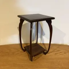 高嶋作　大阪唐木指物　香炉台　花台　作家物 高嶋作 大阪唐木指物 香炉台 花台 作家物 2025年最新】大阪唐木指物