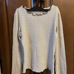 SHEIN シーイン 長袖カットソー ボーダー Mサイズ