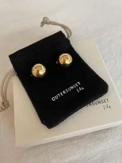 wmk！未使用　Ouジュエリー　アウターサンセット　ダイヤサークルピアス wmk様専用！未使用 Ouジュエリー アウターサンセット ダイヤ