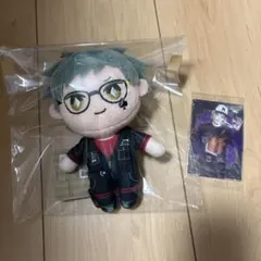 ツイステ エクストラ運動着ぬいぐるみ ハーツラビュル トレイ・クローバー カード