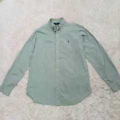 Ralph Lauren ボタンダウンシャツ ミント色　サイズXL