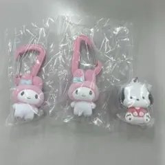 サンリオ カラフルカラビナマスコットチャーム ふわわフロッキー　ガチャガチャ