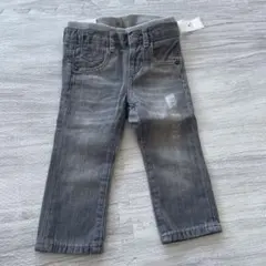 グレー デニム風 ボトムス 18-24ヶ月