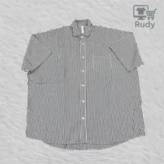 HALHAM ストライプ シャツ XL