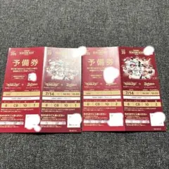 MLB東京シリーズ2025 大谷HR試合＆カブス戦 記念チケット6枚セット