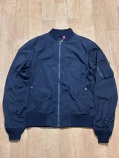 ALPHA INDUSTRIES L-2B（中綿無しMA-1） ブラック M