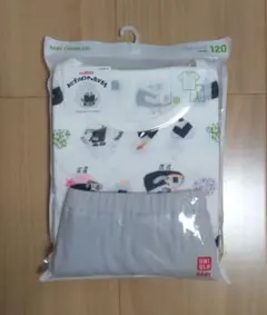 新品　ユニクロ　パンどろぼう　半袖パジャマ120　GU