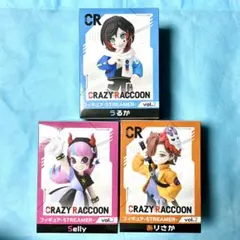 GIGO CRAZYRACCOON フィギュア うるか Selly ありさか