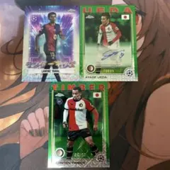 サッカー トレーディングカードセット