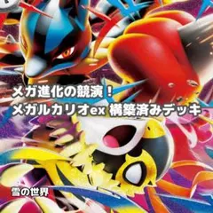 【ポケカ】 No.993 メガルカリオex メガルチャブルex 構築済みデッキ