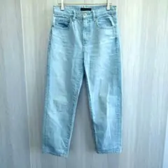 ユニクロ デニムパンツ ジーンズ ワイドパンツ ブルー XSサイズ