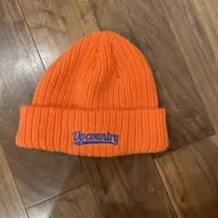 オレンジ色 ビーニー