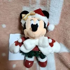 ディズニー　クリスマス　ミニー　ぬいぐるみバッジ　2025 新品未使用