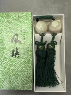 風鎮 高級美石 房付き 飾り物 レトロ