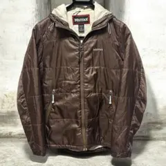 Marmot フード付きブラウンジャケット