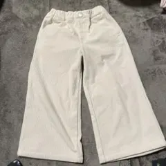 コーデュロイ ワイドパンツ ベージュ 4/20まで