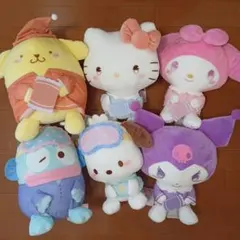 サンリオ パジャマ　ぬいぐるみ 6個　まとめ売り