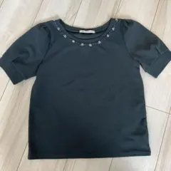 MAJESTIC LEGON マジェスティックレゴン ビジュートップス ネイビー