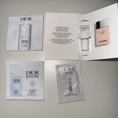 デパコス サンプルセット Dior CHANEL DECORTEのサムネイル