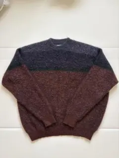 YOKE ヨーク STILL BORDER CREWNECK 22AW　ニットのサムネイル