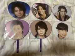 【未使用】 嵐 松本潤 ミニうちわ 6枚セット