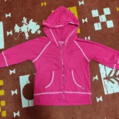 babyGap フード付きピンクパーカー 90