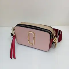 【マークジェイコブス】ザ スナップショット　ショルダーバッグ　ピンク