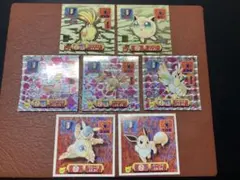 【アマダ ポケモンシール】ノーマルポケモン7枚セット