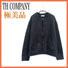 【極美品】TH COMPANY/THカンパニー　ニットアウター　上着