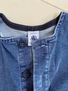 デニムオールインワン