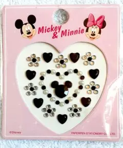 デコレーション　シール　ラインストーン　ディズニー　Disney