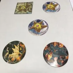ポケモン　サッポロ一番　シール　ウエハース　シール