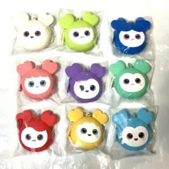 GIGO TWICE LOVELYS シリコンミニウォレット 9種コンプセット